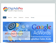 Tablet Screenshot of digiadspro.com